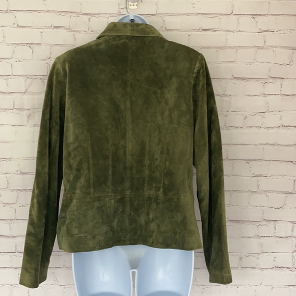 Pursuits LTD. leather Blazer size Large - Picture 6 of 12